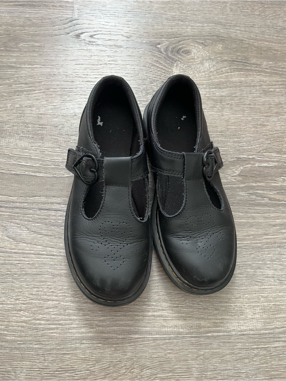 Dr. Martens Girls Polley Mary Jane Shoes 3